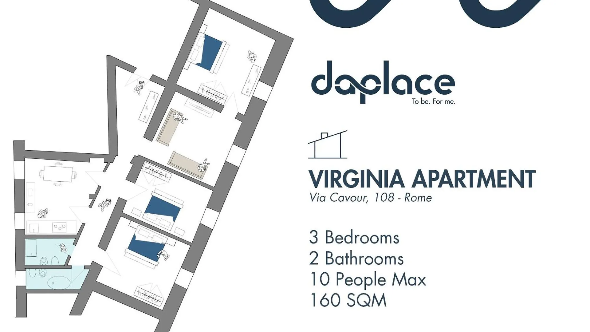 Daplace - Virginia Apartment Rome